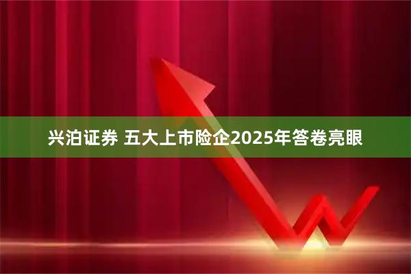 兴泊证券 五大上市险企2025年答卷亮眼